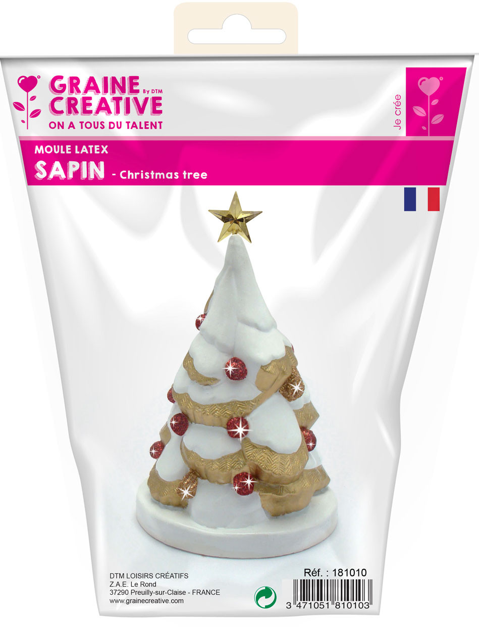 Moule latex Noël Sapin de Noël - Moule - Creavea