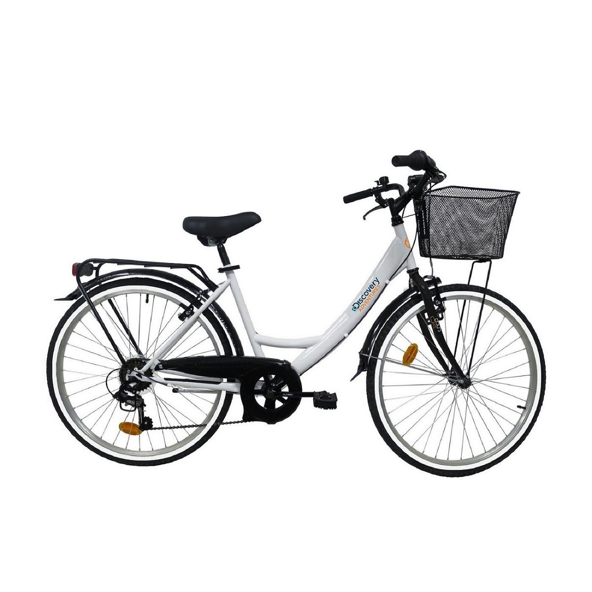 VTC 26 City Rigide Femme Discovery Adventures 6 vitesses Shimano