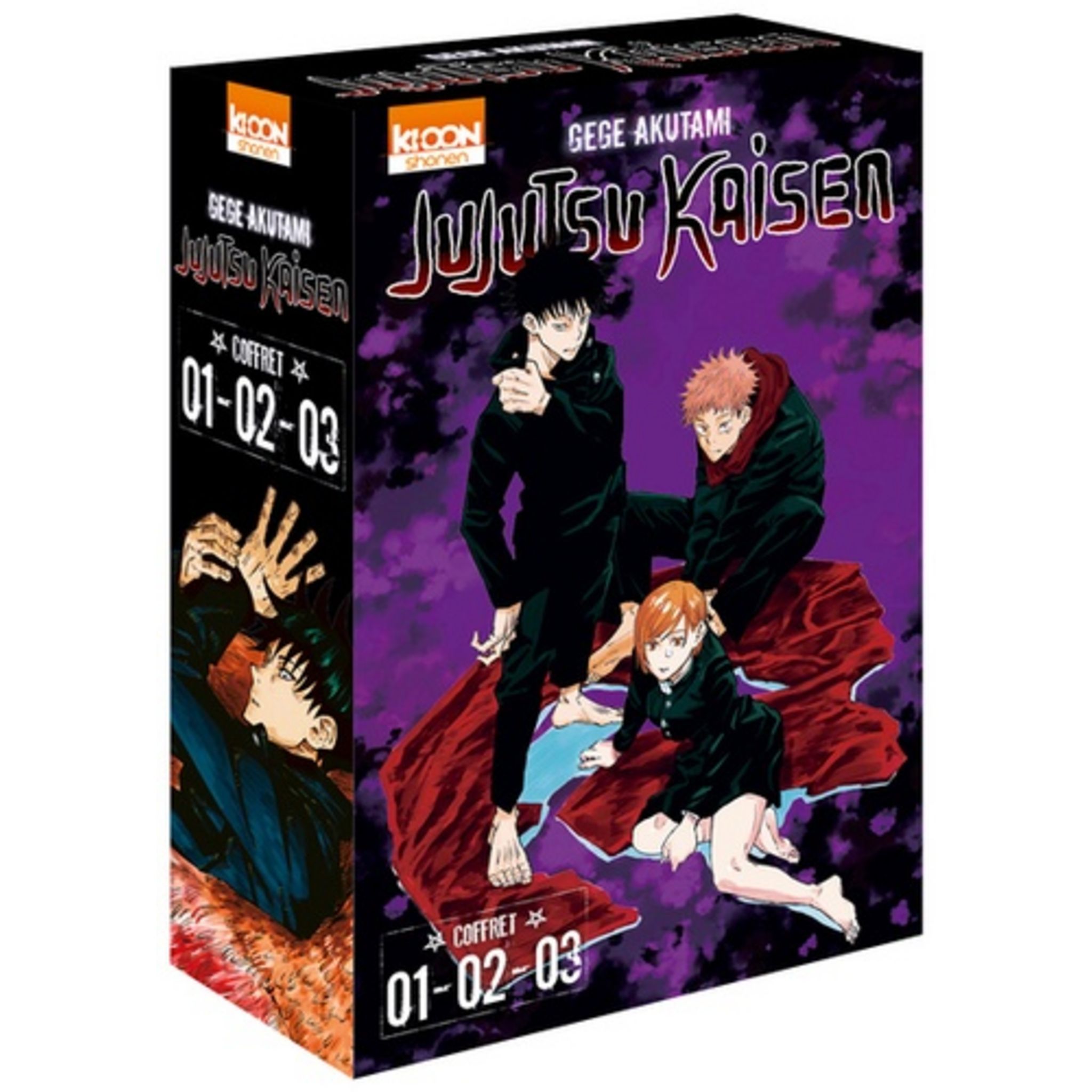 Manga - Jujutsu Kaisen Tome 03 : Retour de bâton - Maitre des Jeux