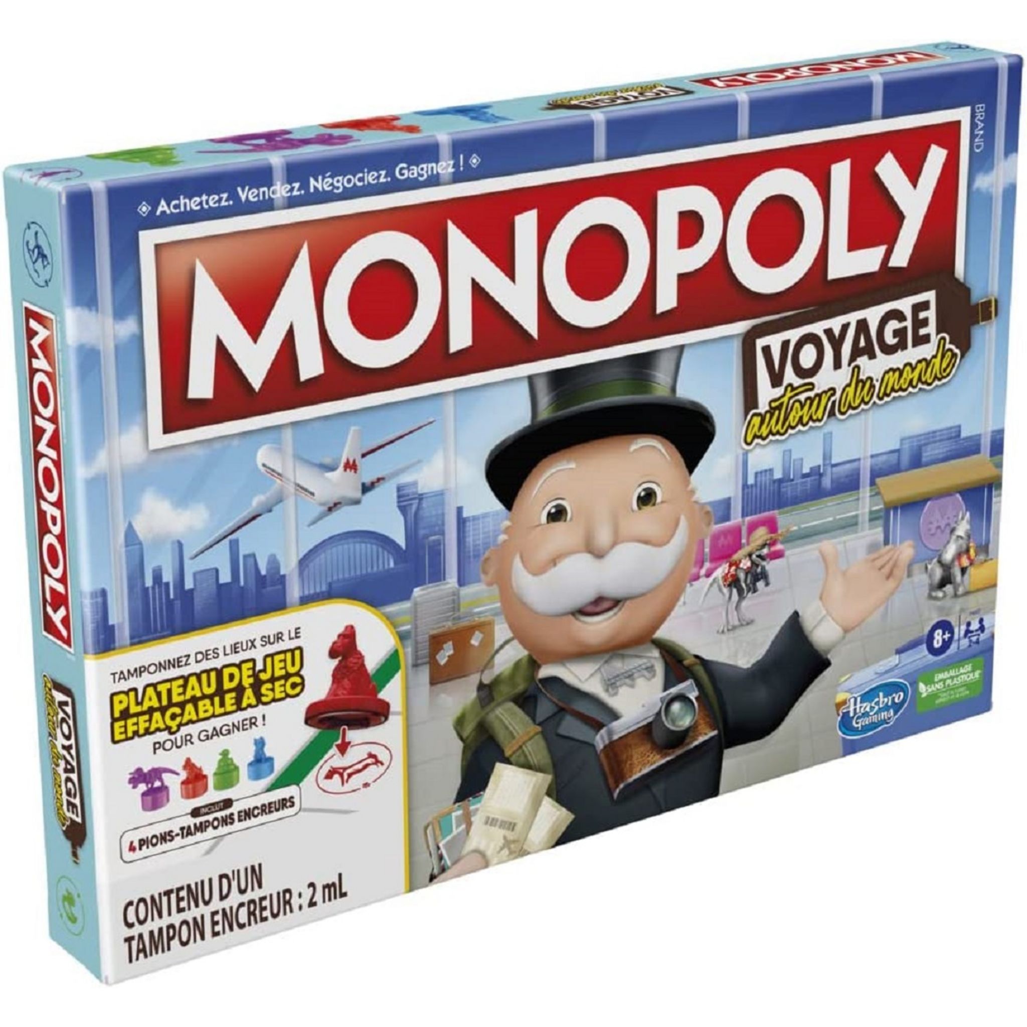 Jeu de société complet MONOPOLY Voyage (2009)