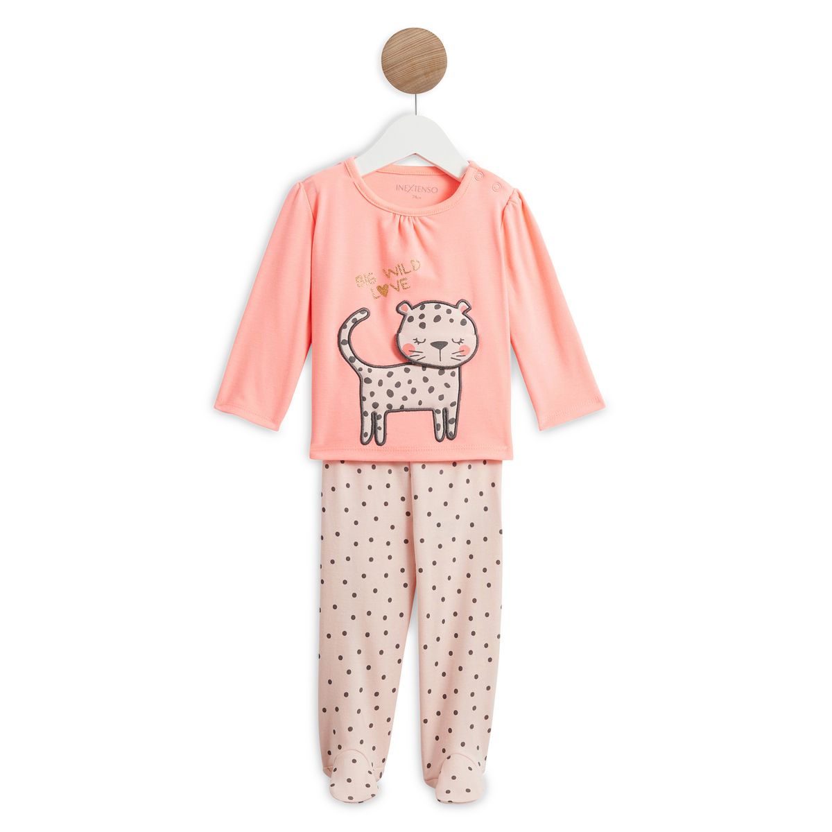 INEXTENSO Pyjama chat bébé fille