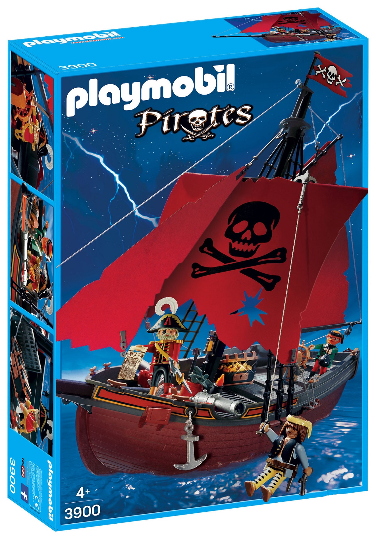 Bateau de store pirate playmobil