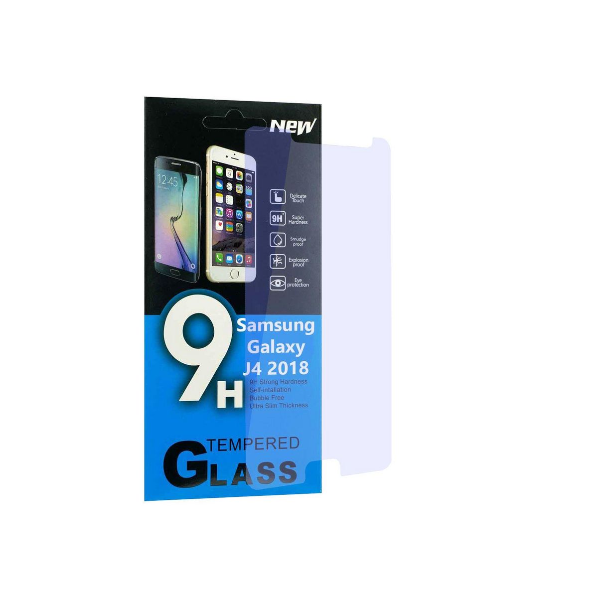 amahousse Vitre pour Galaxy J4 2018 protection d'écran en verre trempé