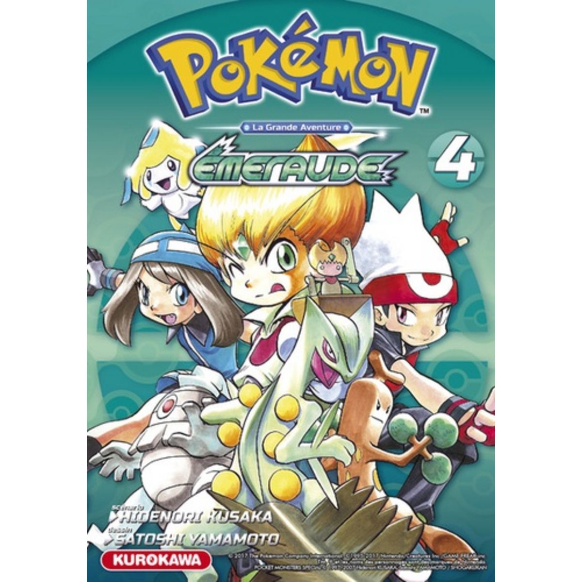 POKEMON LA GRANDE AVENTURE TOME EMERAUDE Kusaka Hidenori Pas Cher Auchan Fr