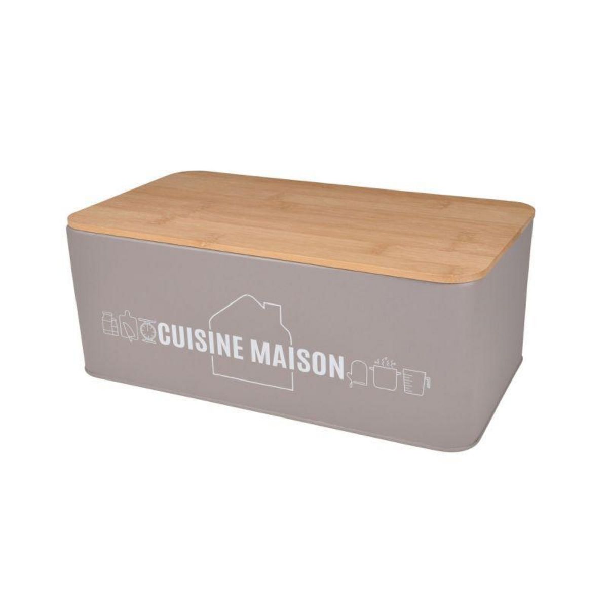 Paris Prix Boîte de Conservation  Graphic  33cm Taupe