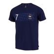 FFF Griezmann T-shirt Supporter Marine Homme Equipe de France. Coloris disponibles : Bleu
