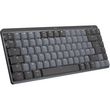 logitech clavier sans fil mx mechanical mini pour mac gris sideral