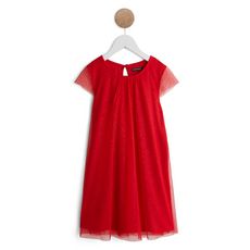 IN EXTENSO Robe tulle fille (rouge)