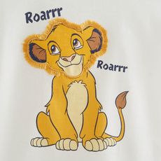 LE ROI LION T-shirt manches courtes bébé garçon (Ecru)