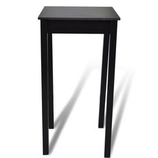 Table de bar Noir MDF 55 x 55 x 107 cm