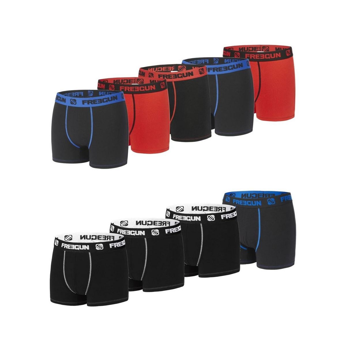 Lot boxer freegun discount garçon pas cher