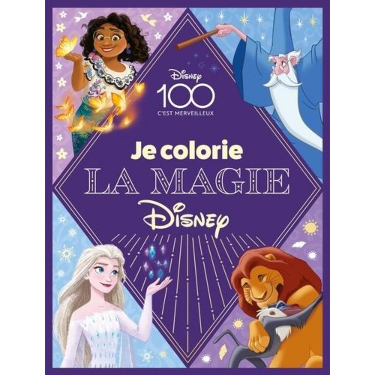 JE COLORIE LA MAGIE DISNEY, Disney pas cher - Auchan.fr