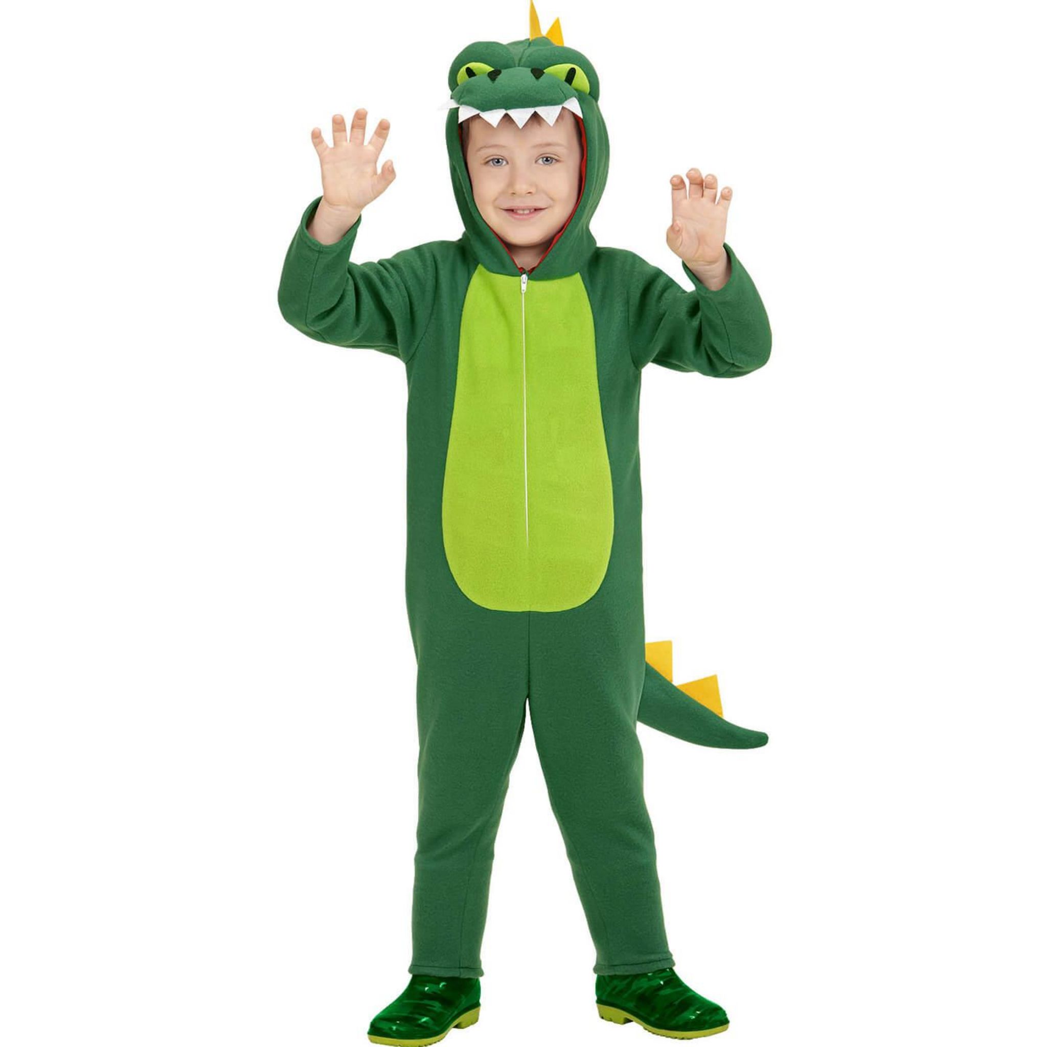 Déguisement enfant Unimasa déguisement réversible tigre/dragon enfant - 3/4  ans - vert - 206588