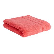 ACTUEL Drap de bain uni en coton 450 g/m² (Rose corail)