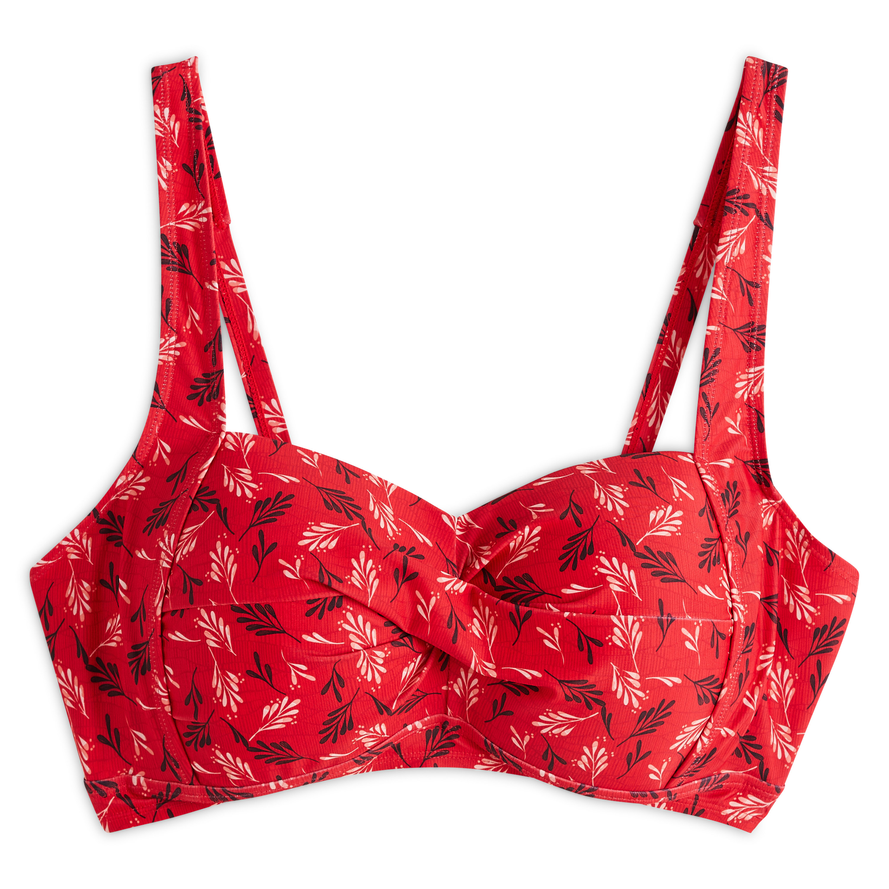 INEXTENSO Haut de bikini grande taille rouge femme pas cher Auchan