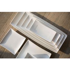 Cosy&Trendy Lot de 6 assiettes plates AVANTGARDE 25,6 cm (Blanc)