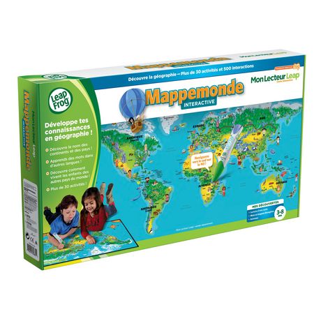 Mon Lecteur Leap - Tag Découvre la géographie: Mappemonde