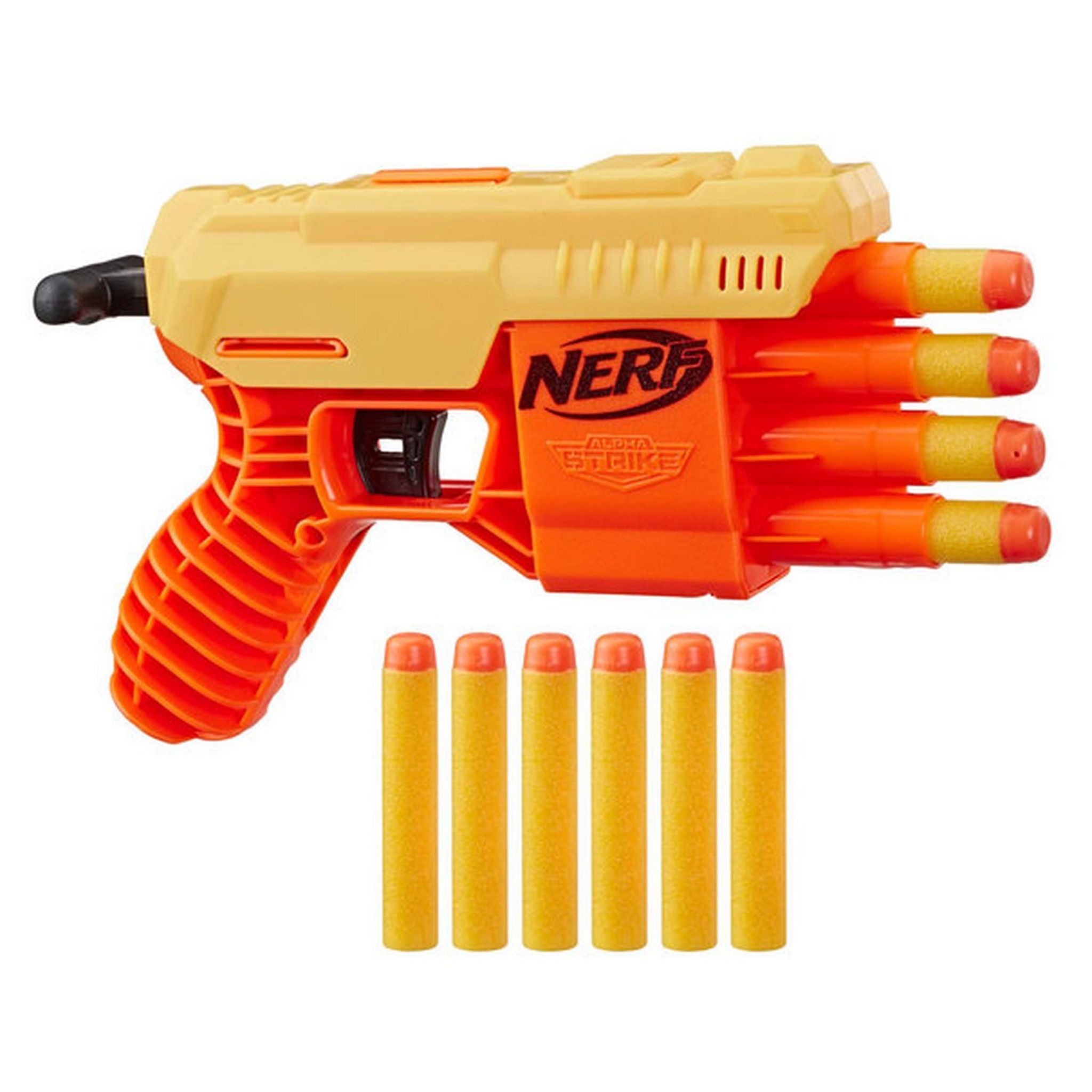 PISTOLET A FLECHETTES NERF ALPHA STRIKE CLAW QS-4 + 4 FLECHETTES