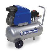 Compresseur d'air Michelin - compresseur 24 litres 2 cv 8 bars coaxial  huile - mb24