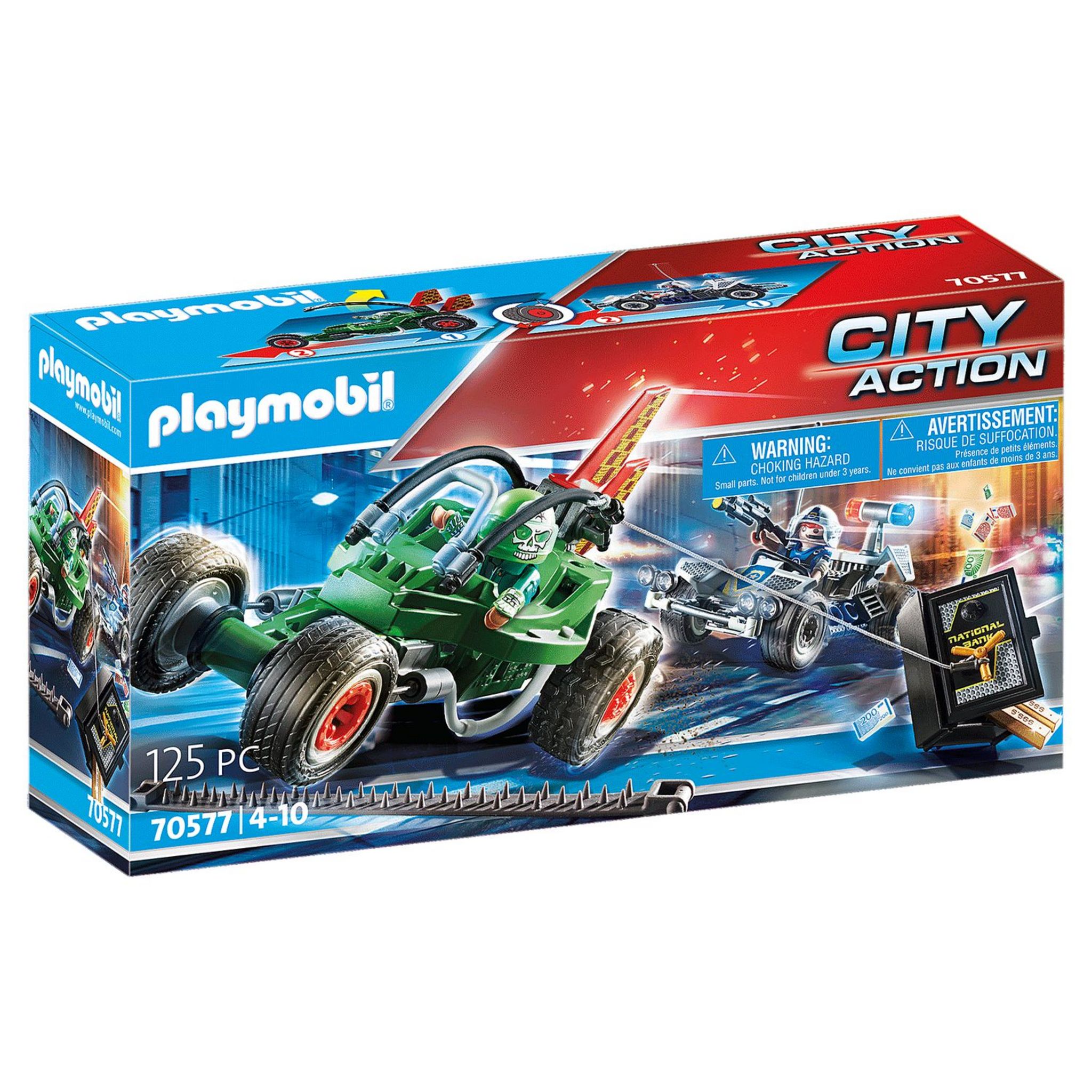 Playmobil Camion des policiers d'élite City Action - de 5 à 10 ans