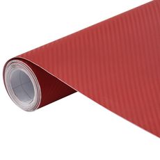Film mat 3D de voiture Rouge 200x152 cm