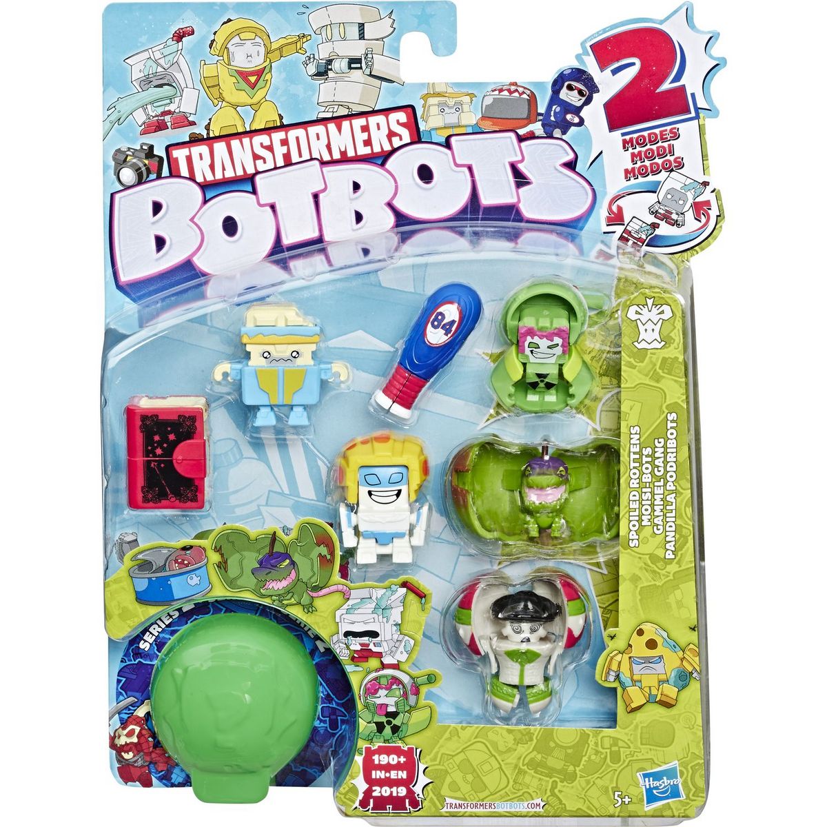 HASBRO Pack 8 figurines Transformers botbots 