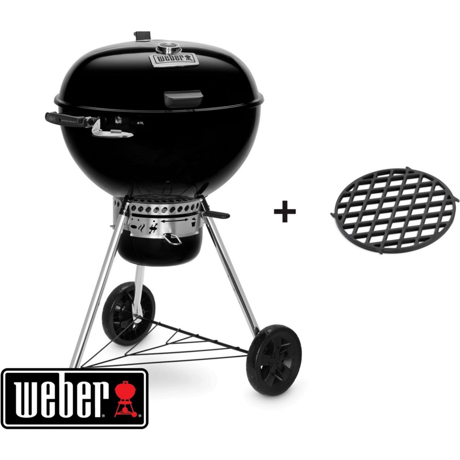 Où trouver le barbecue à charbon Kettle de Weber à moins de 100 € ?