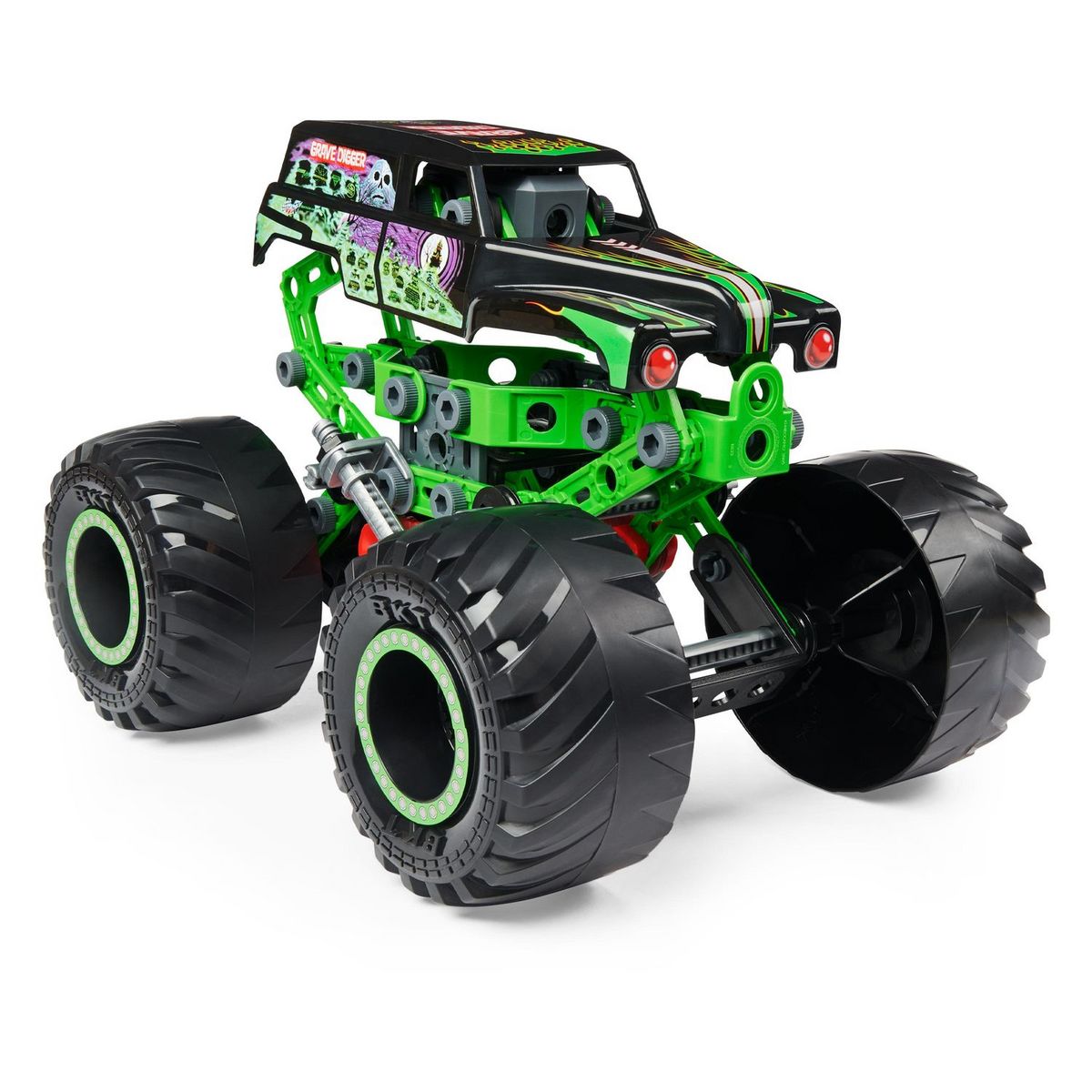 SPIN MASTER Véhicule Monster Truck Grave Digger Meccano junior