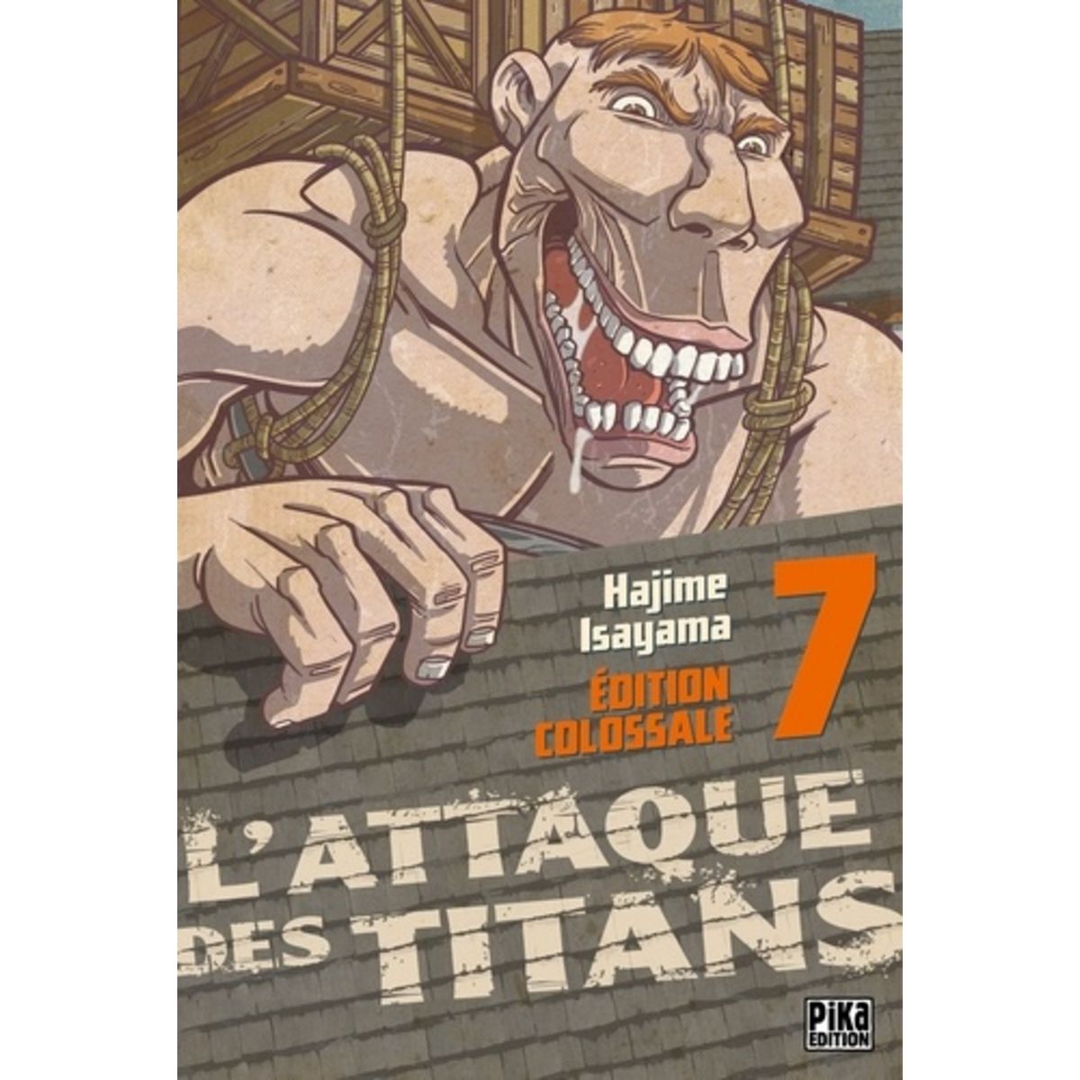 Attaque Des Titans Edition Colossale Combien De Tome L'ATTAQUE DES TITANS TOME 7 : EDITION COLOSSALE, Isayama Hajime pas cher -  Auchan.fr