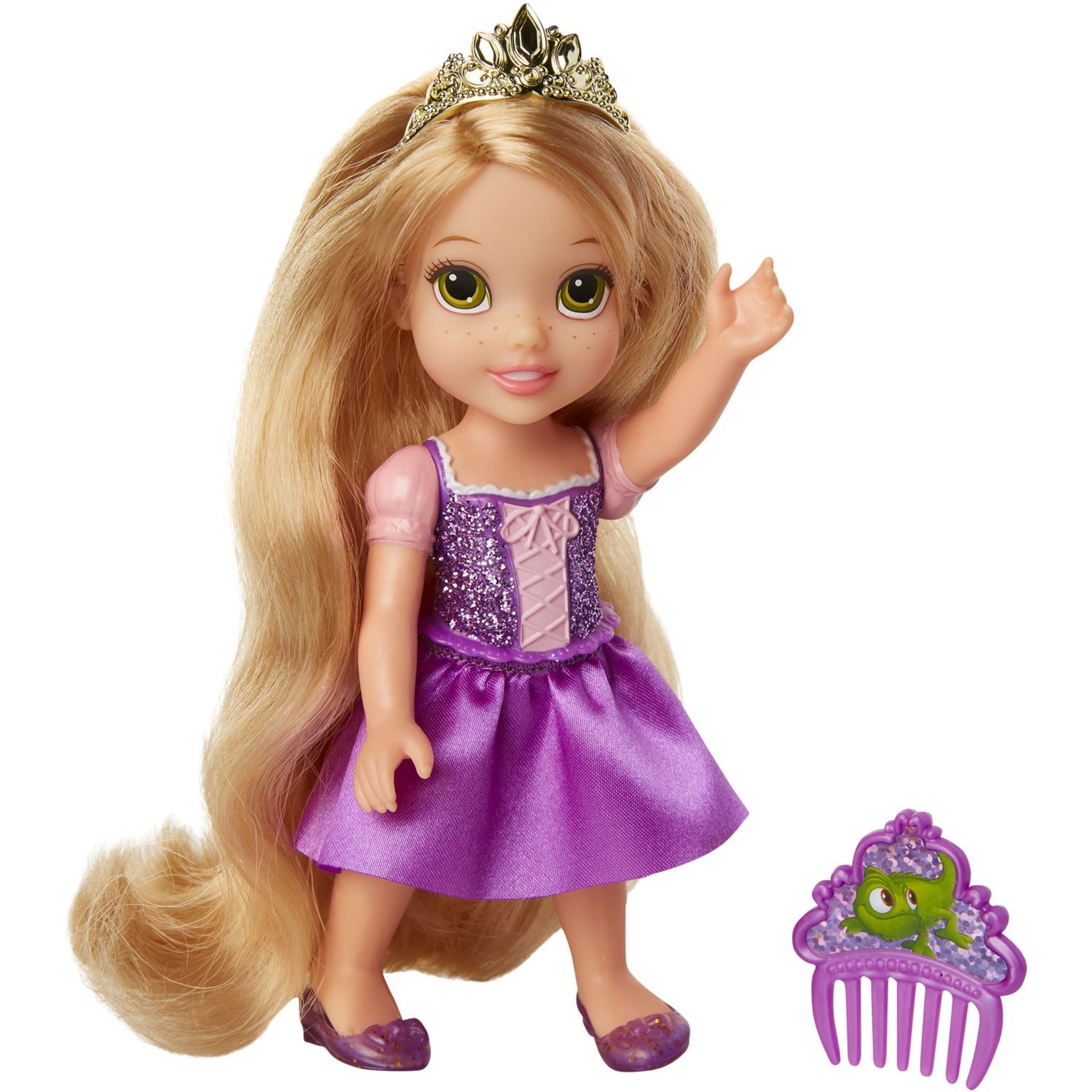 Promo Déguisement Princesse Raiponce + Tiare chez Auchan