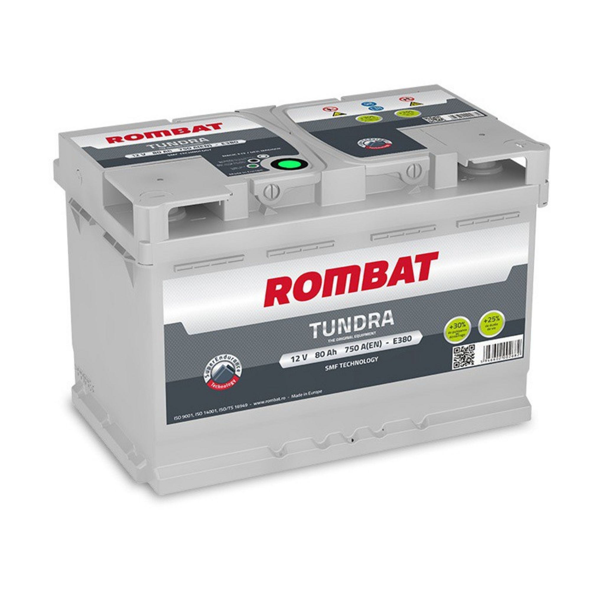 ROMBAT Batterie Rombat TUNDRA E380 12V 80ah 750A pas cher 