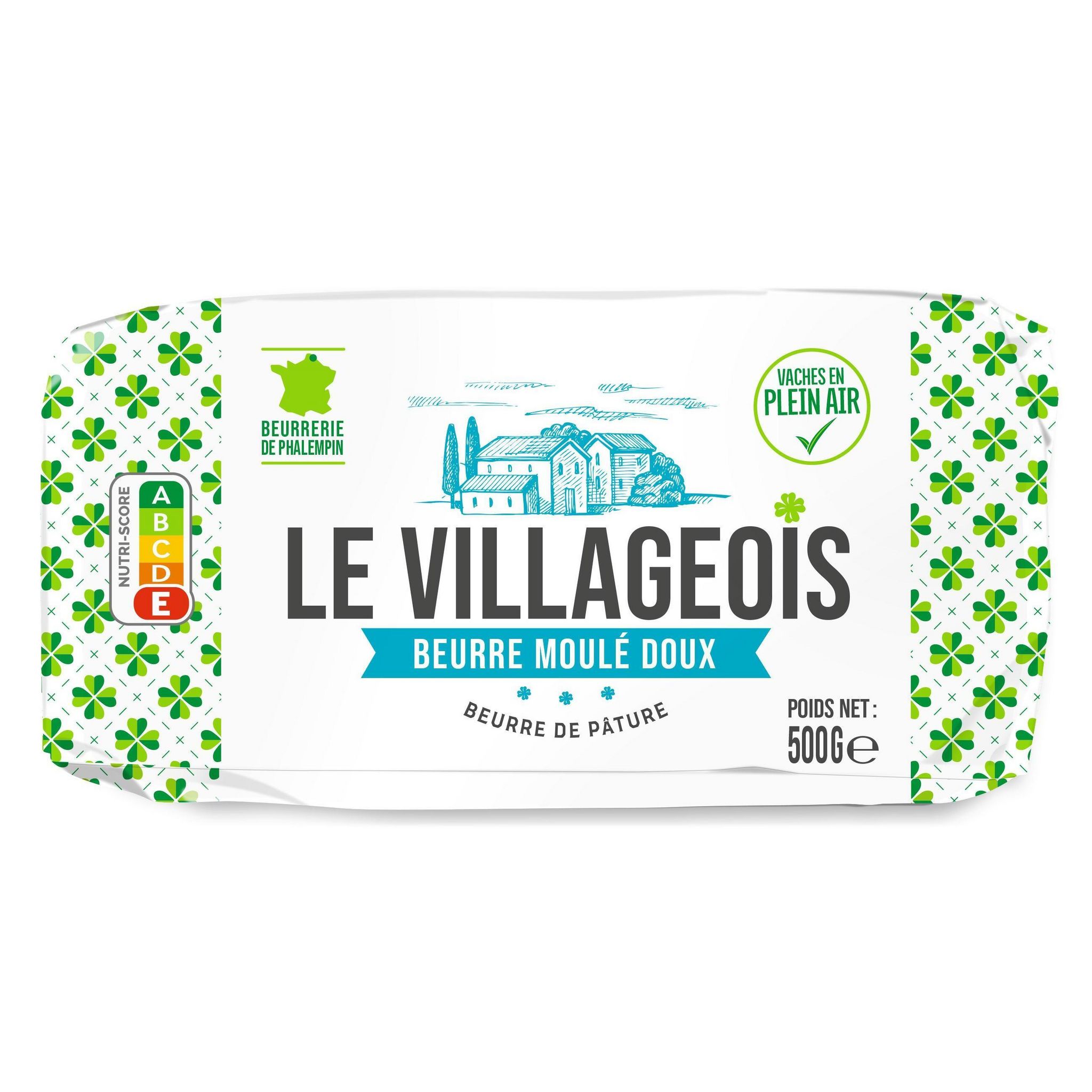 Beurre doux bio 82% mg - Bio Village - 250 g