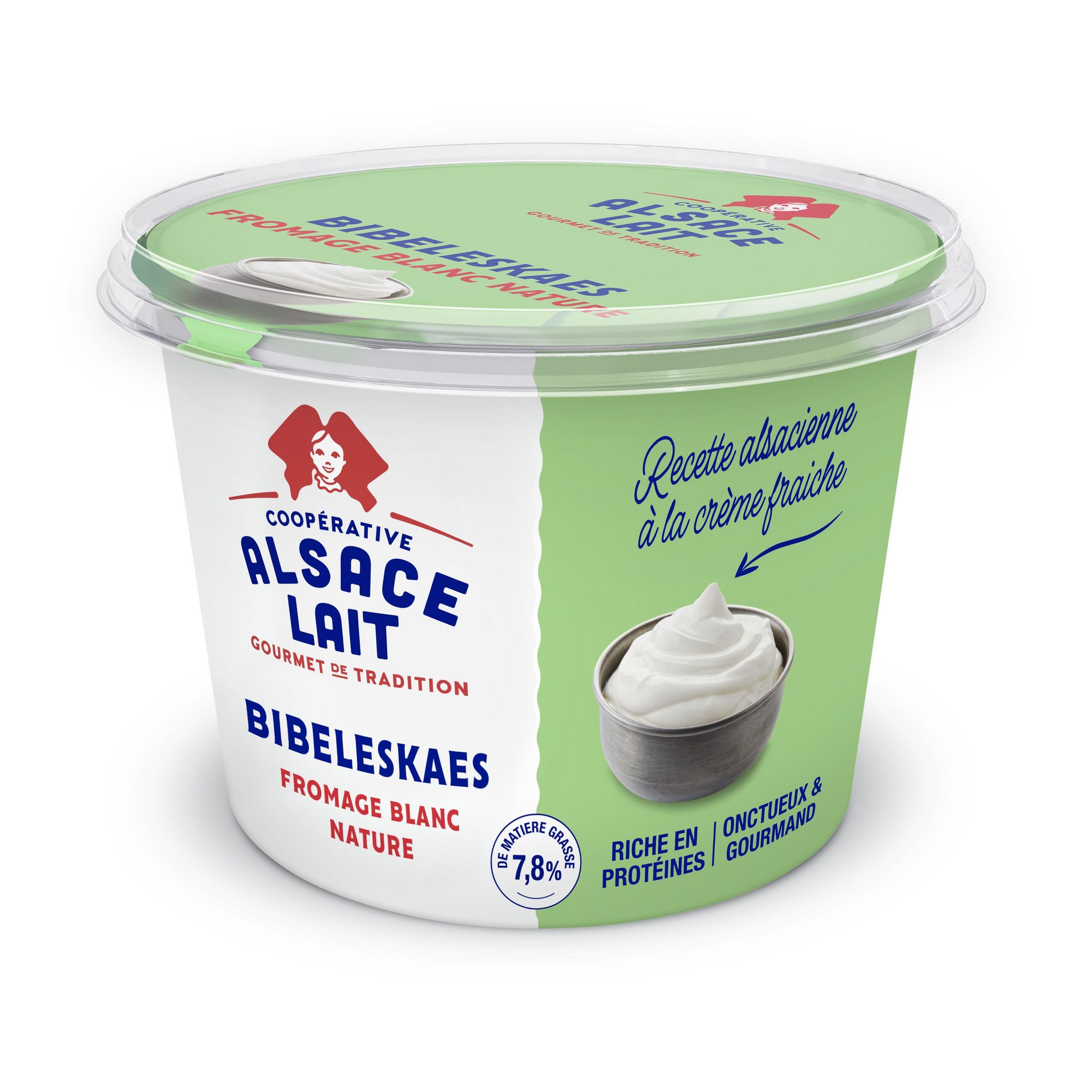 AUCHAN Fromage blanc 3,2% MG 1kg pas cher 