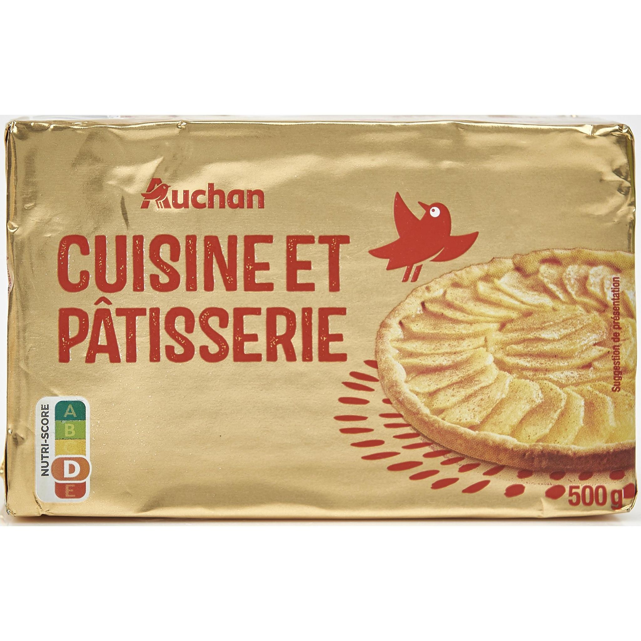 AUCHAN Margarine cuisine et patisserie 1kg pas cher 