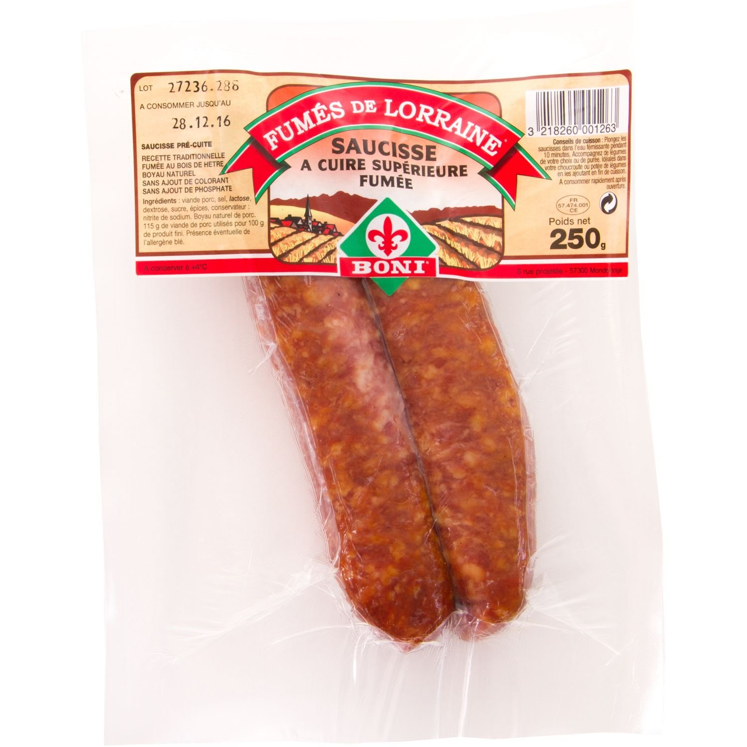 La Purée saucisse - mon-marché.fr