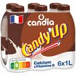 CANDY'UP Boisson lactée chocolatée 6x1L