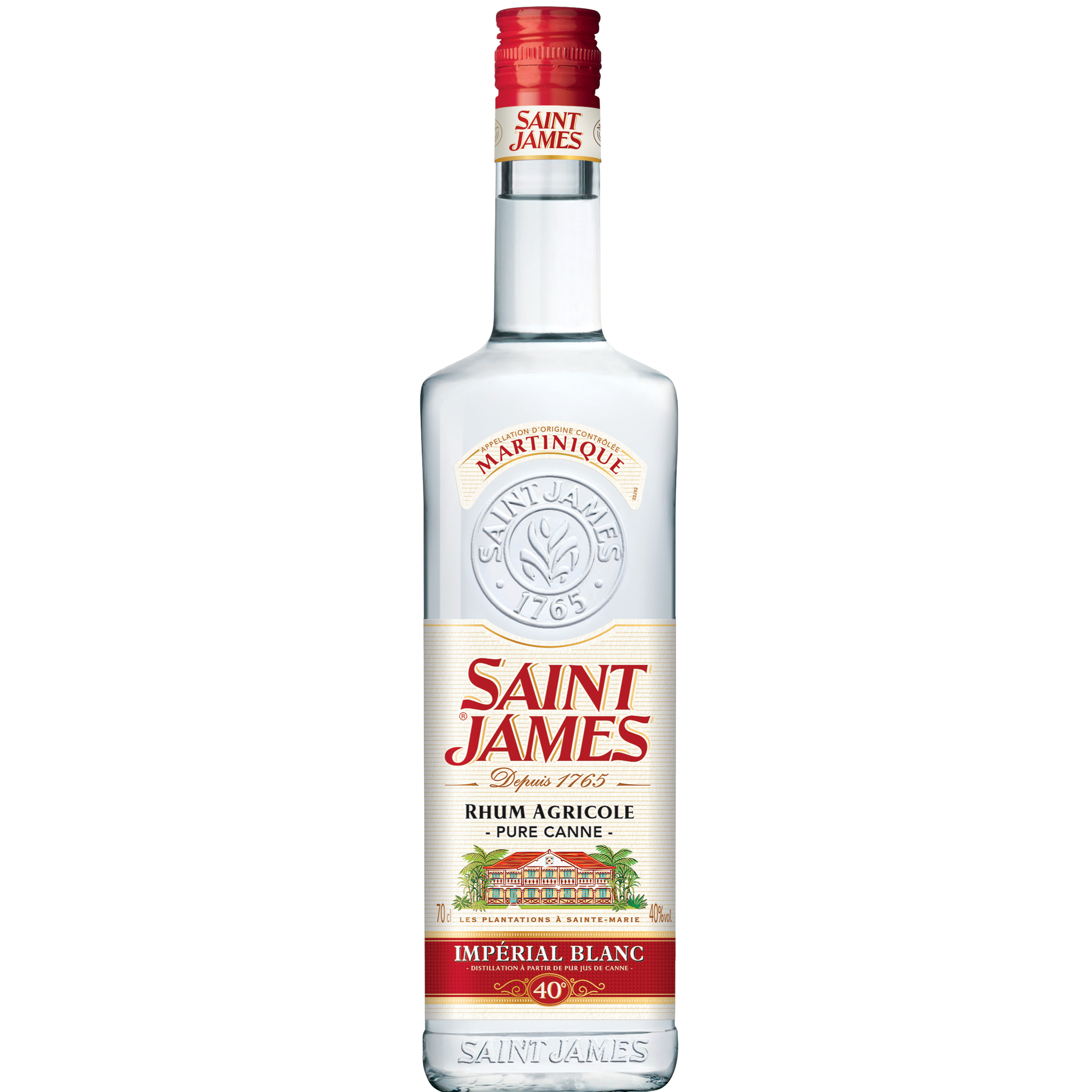 Rhum Impérial Blanc de Martinique Saint James