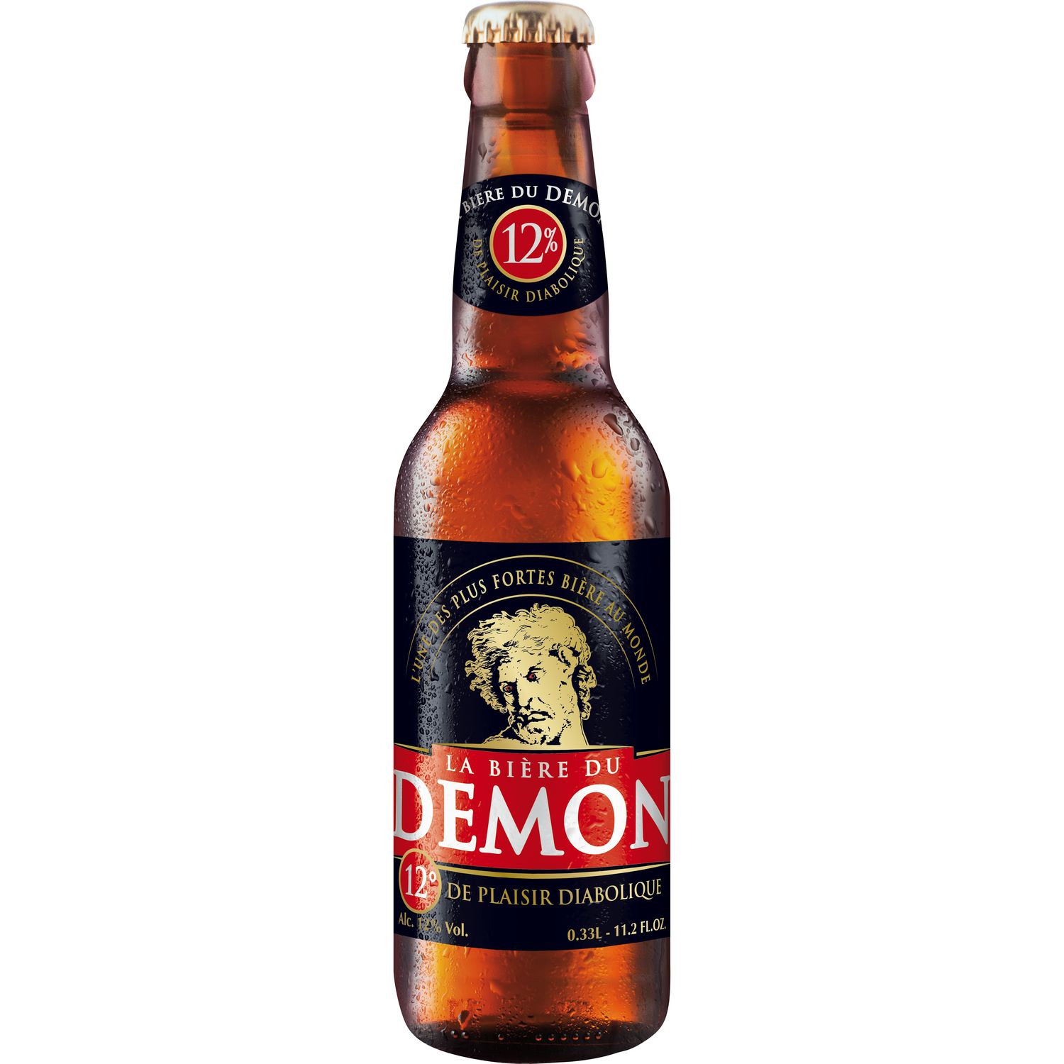 LA BIERE DU DEMON Bière blonde 12% bouteille 33cl pas cher 