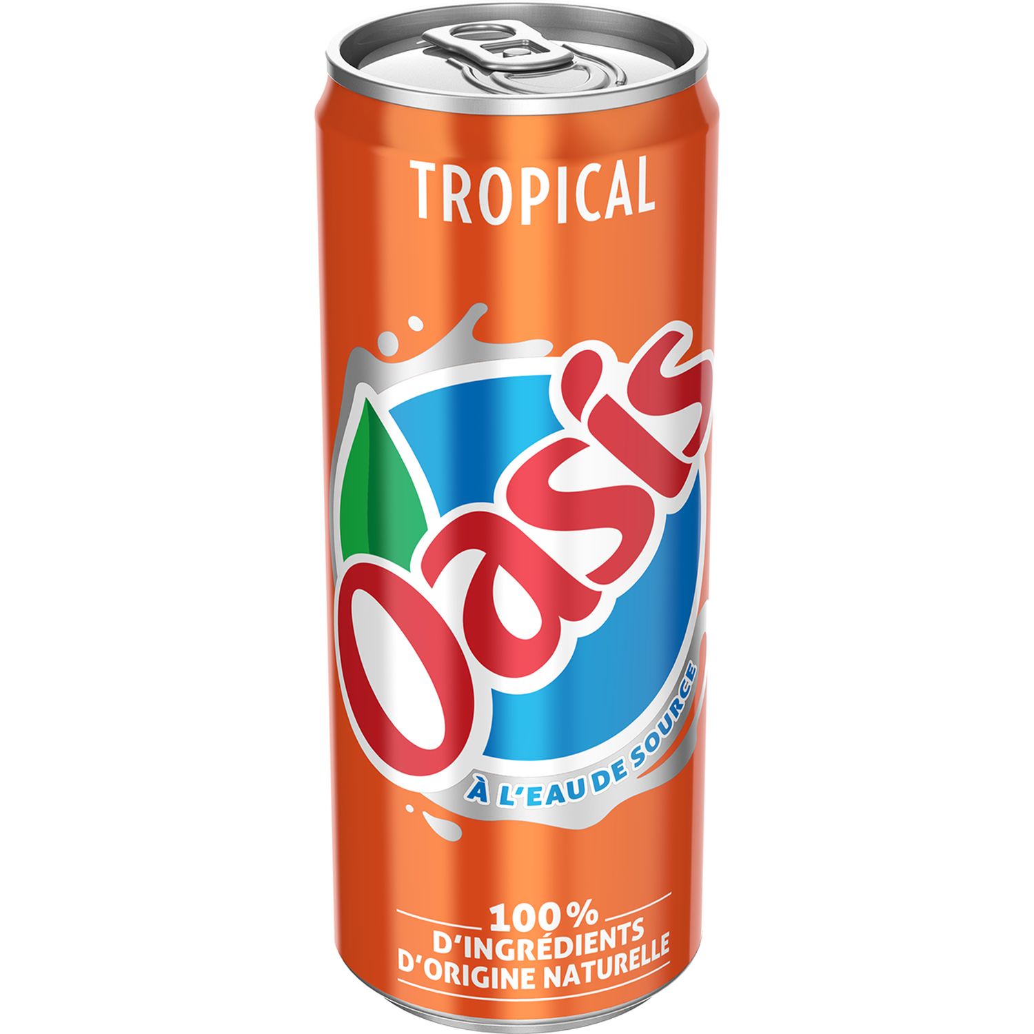 OASIS Boisson aux fruits goût tropical boîte slim 33cl pas cher