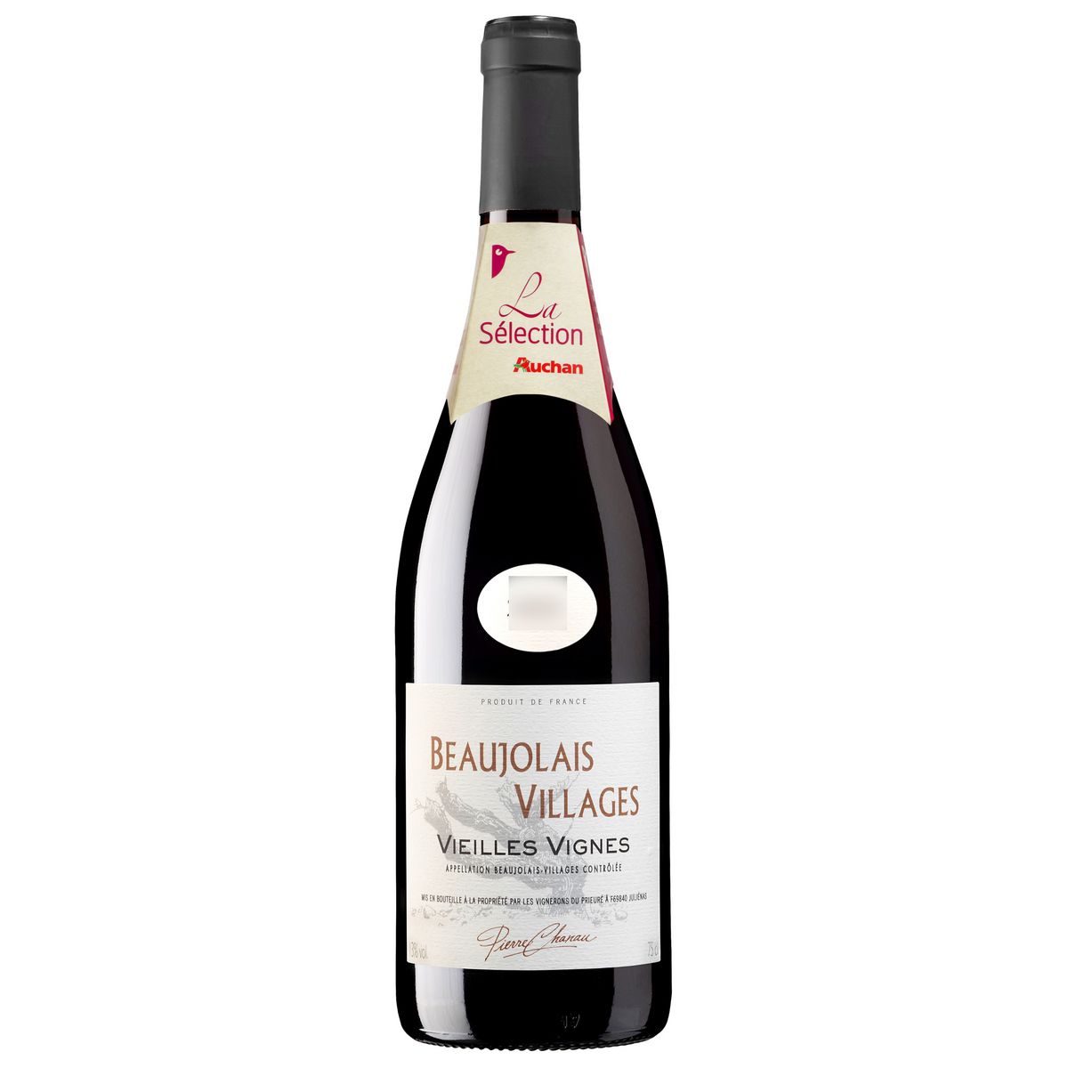 PIERRE CHANAU Vin rouge AOP Beaujolais Villages 2014 75cl