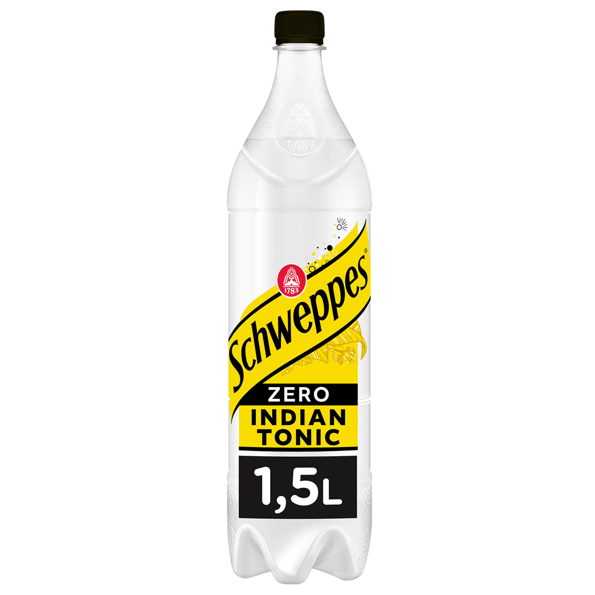 Paquet de test Schweppes Zero sans sucre. Boisson rafraîchissante