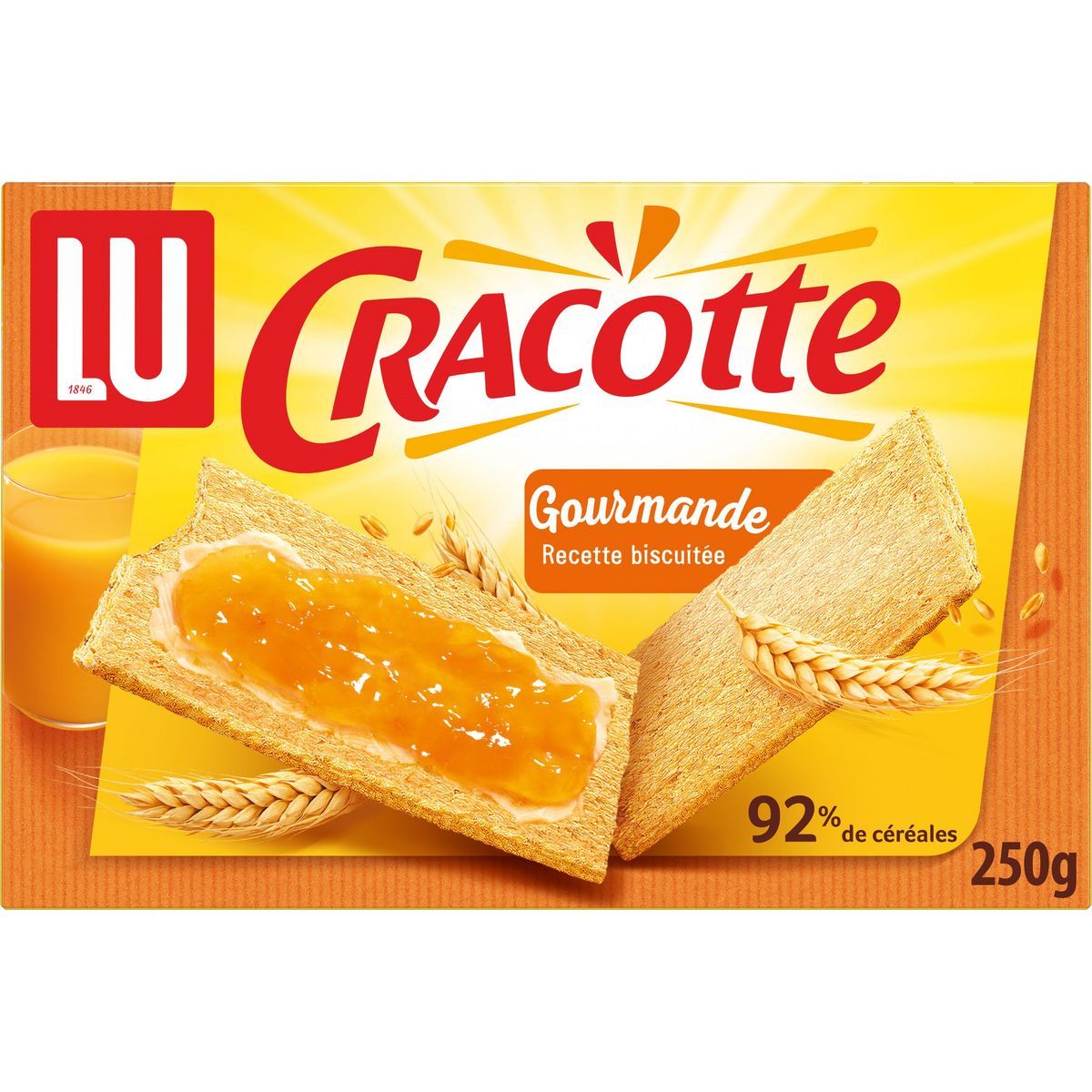 LU Cracotte - Fourrées choco-noisette (216g) commandez en ligne