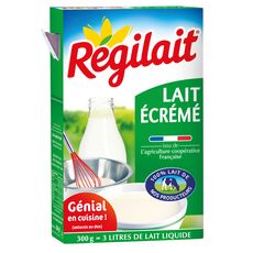 AUCHAN Lait en poudre écrémé origine France 300g pas cher 