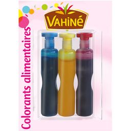 AUCHAN Colorants alimentaires 3 couleurs 3 couleurs 3x6ml pas cher 