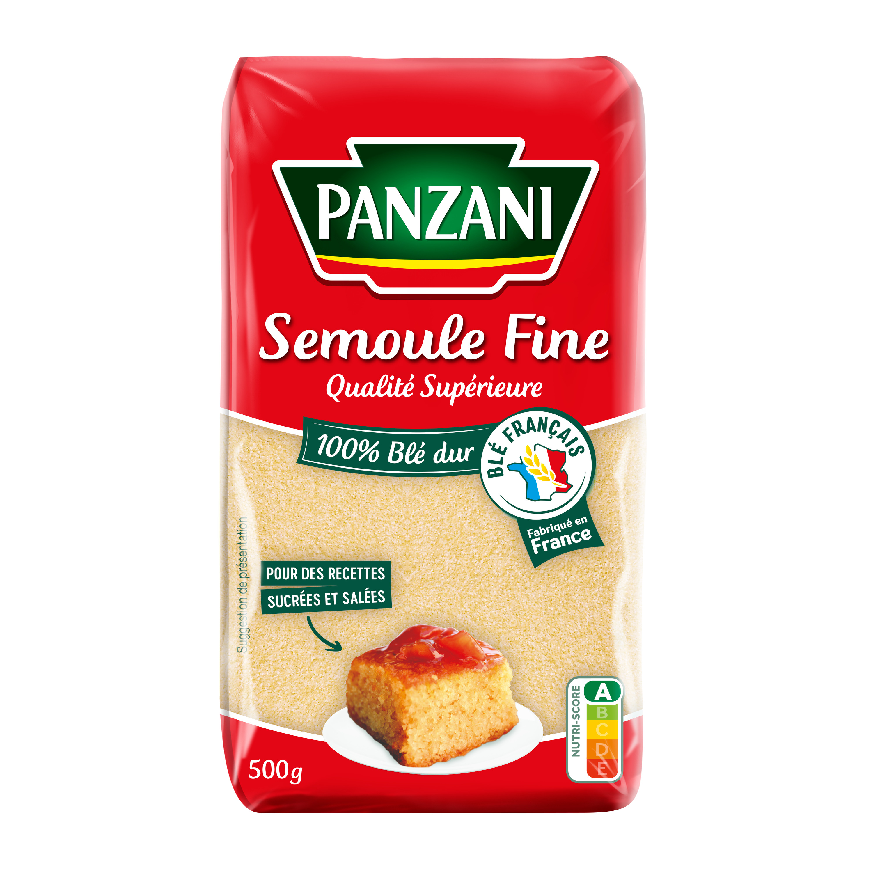 Pâtes alimentaires au blé dur de qualité supérieure - Panzani - 5 kg