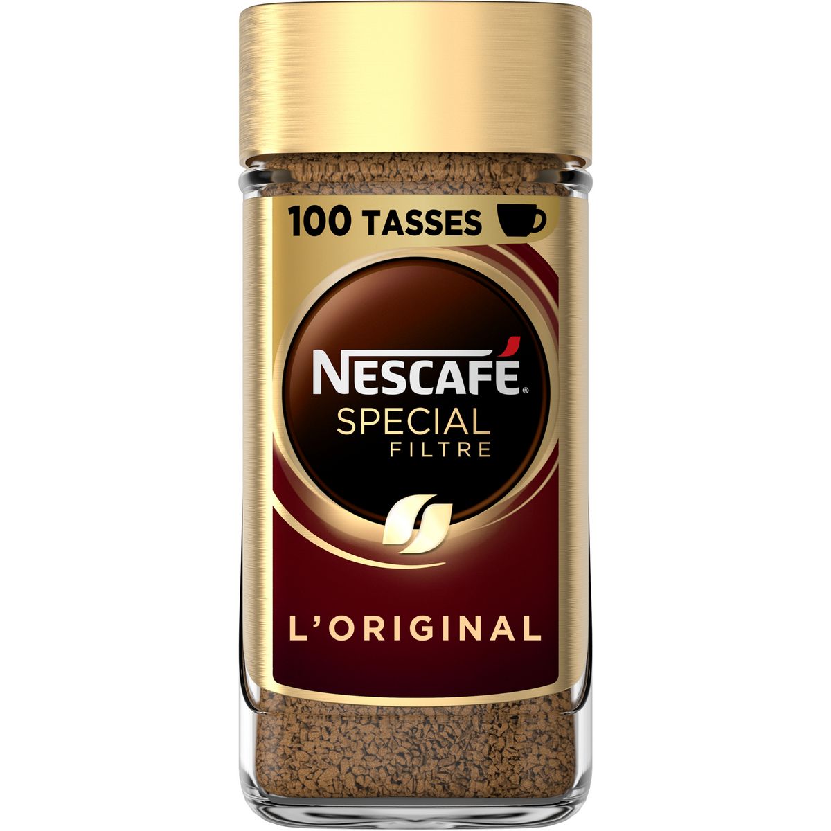 NESCAFE L'original café soluble spécial filtre 200g pas cher 