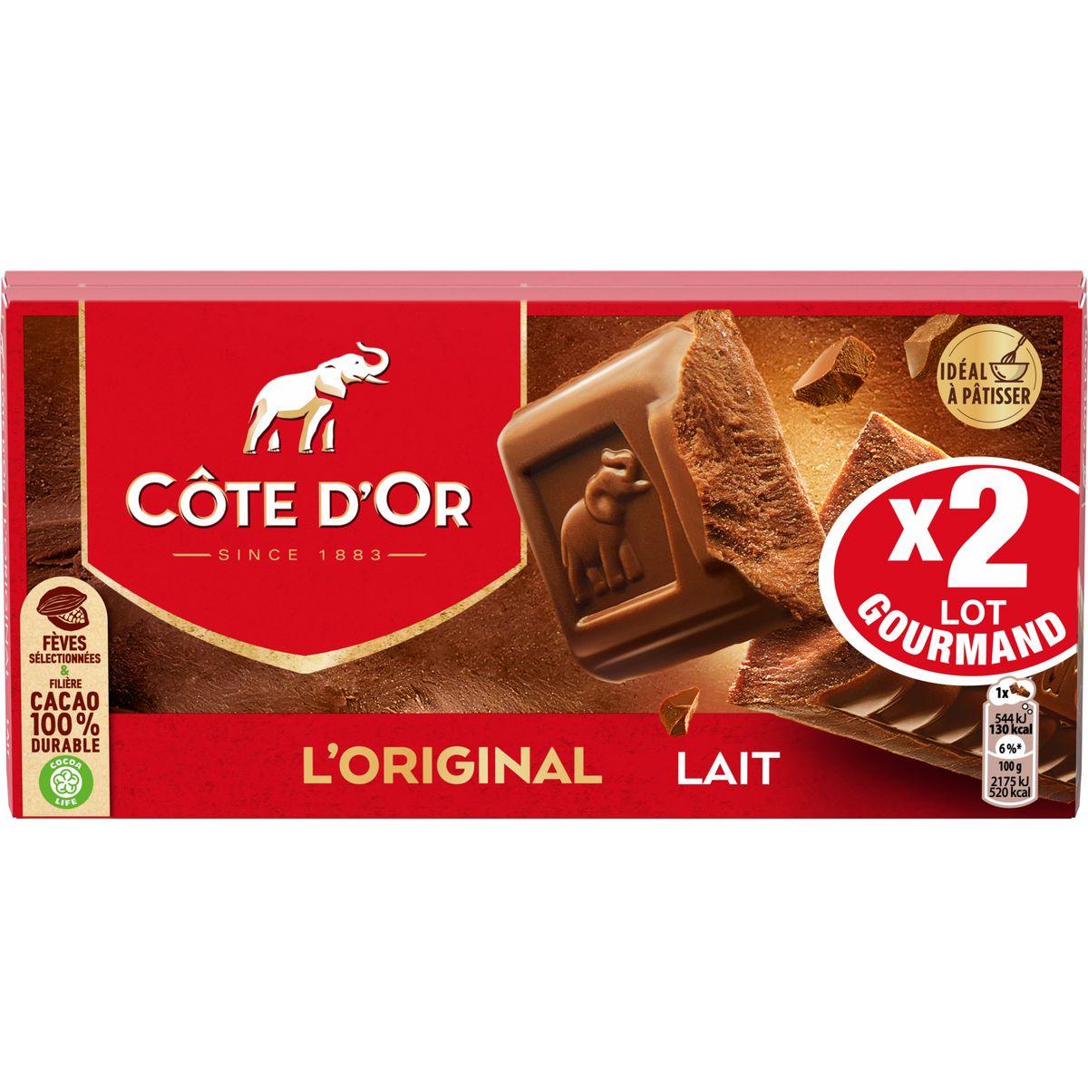 Chocolat au Nougat Côte d'Or