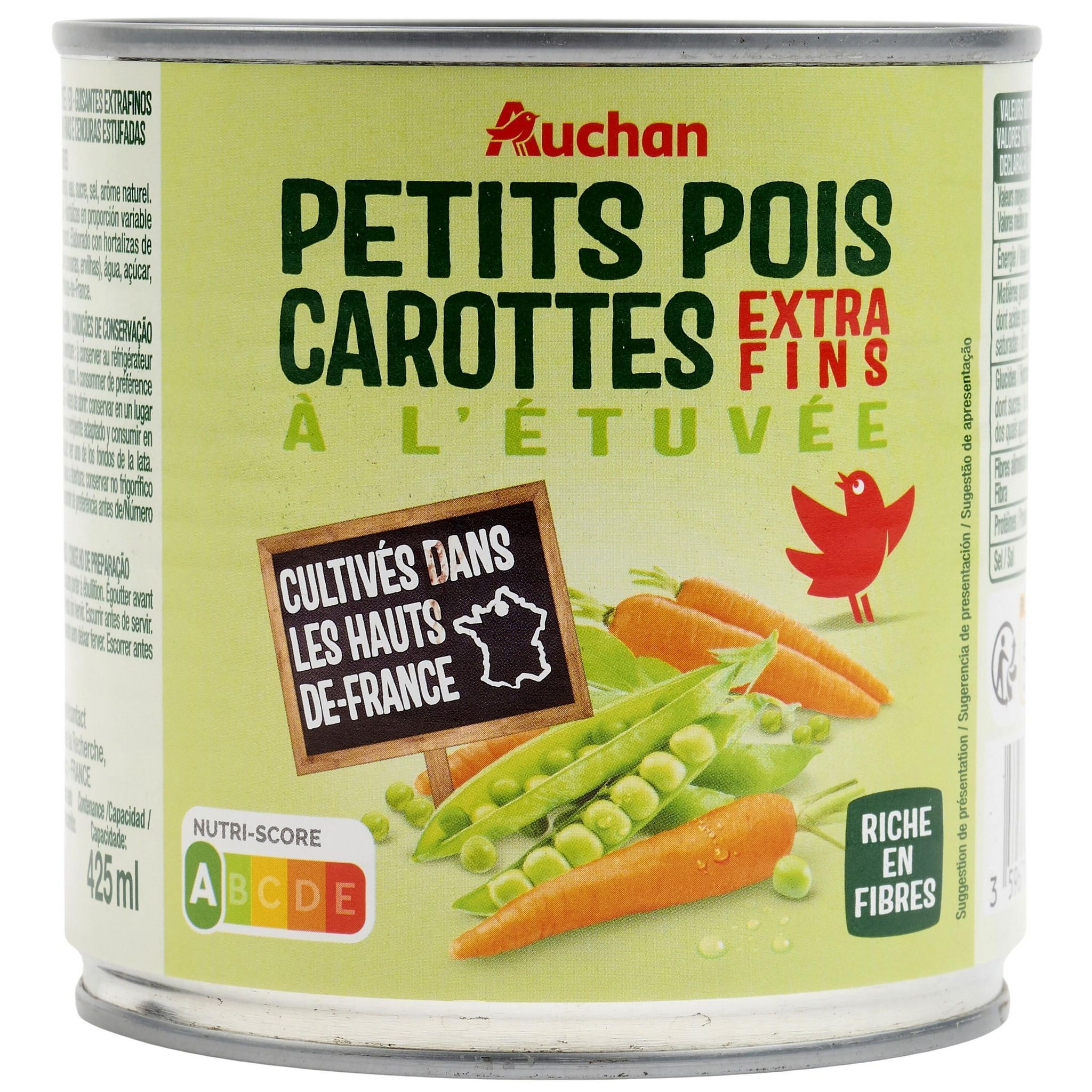 Petit pois : calories et valeur nutritionnelle