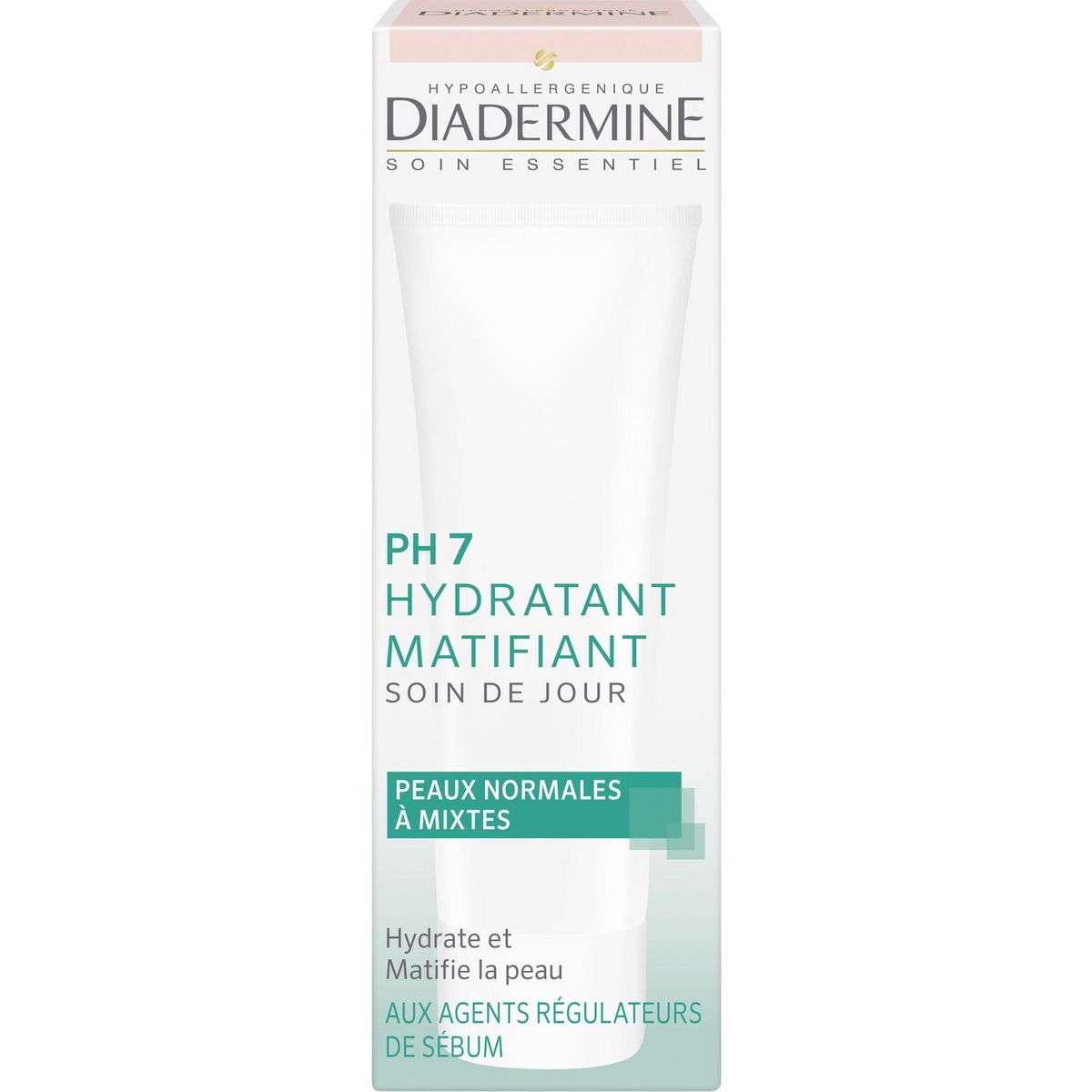 DIADERMINE Soin de jour hydratant matifiant peaux normales à mixtes 50ml  pas cher 