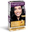 EUGENE COLOR Color & Eclat coloration permanente très longue durée 15 noir intense 3 produits 1 kit